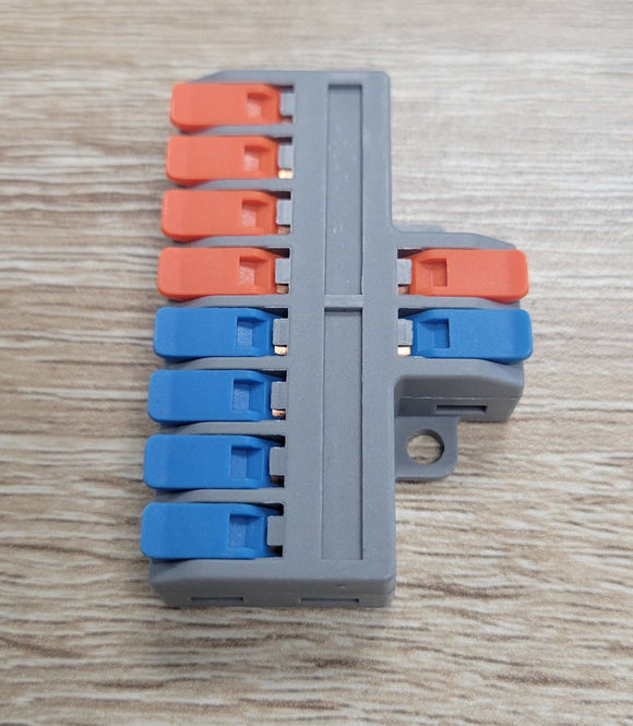 2 In 8 Out Lever Wire Connectors (10PK)