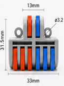 2 In 6 Out Lever Wire Connectors (10PK)-2