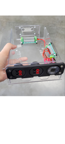 Polycarbonate Power Distribution Enclosure with Anderson Connectors & LCD Power Monitor-3