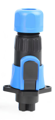 2-Pin Waterproof Quick Connect Panel Connector – IP68 Rated